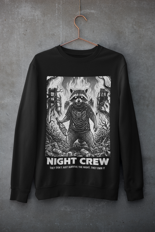 CREWNECK RACOOWL UNI