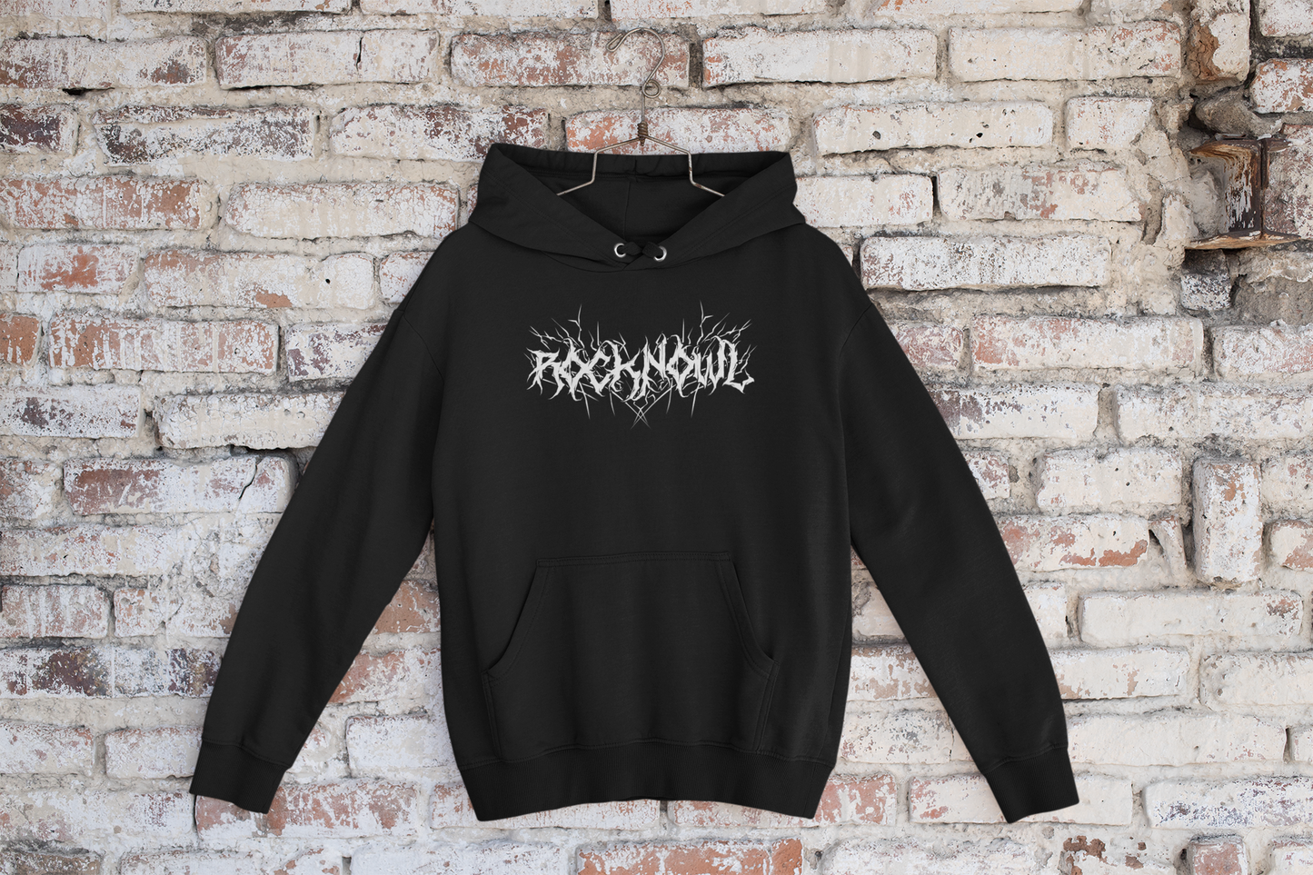 HOODIE METAL BLACK UNI