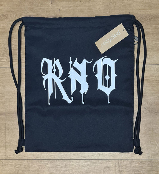 GYMSAC RECYLCLE RNO FONT NEW STYLE BLACK